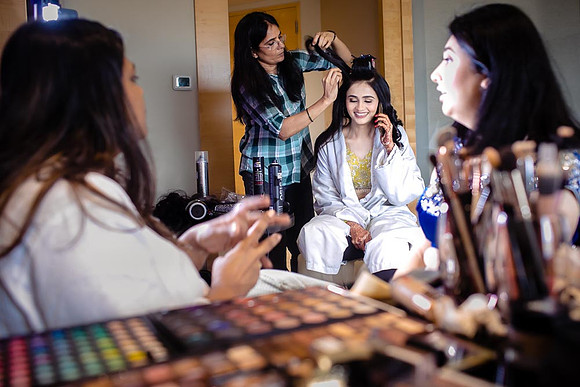 Bridal Dressing & Portraits